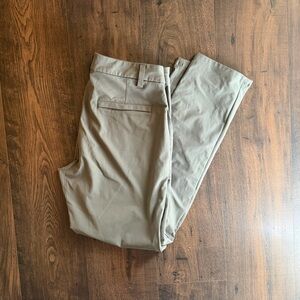 LuLuLemon sage green pants size 31”